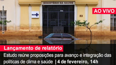 Home 1 - Lançamento Relatório Saúde Planetária - AO VIVO