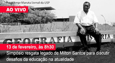 Home 1 - Milton Santos AO VIVO