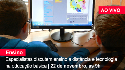 Home 1 - Tecnologia na educação - Ao vivo