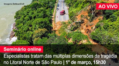 Home 1 - Tragédia no Litoral Norte - AO VIVO