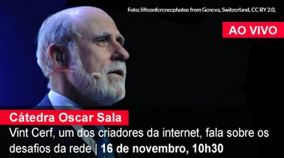 Home 1 - Vint Cerf - AO VIVO
