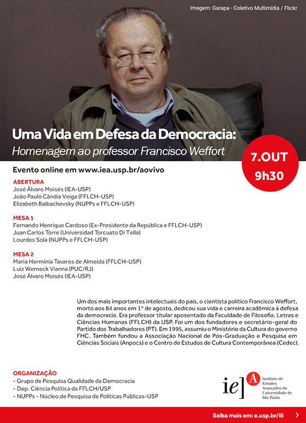 Homenagem ao Prof. Francisco Corrêa Weffort