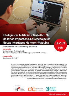 Inteligência Artificial e Trabalho: os Desafios Impostos à Educação pelas Novas Interfaces Homem-Máquina
