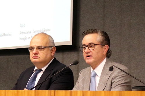 Jorge Hallak e Maurício de Souza Lima