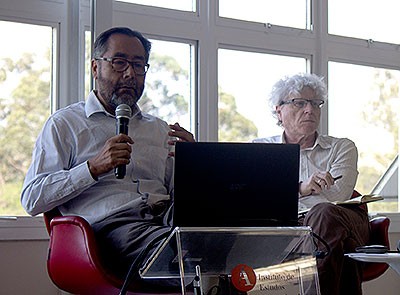 José Luis Lezama e Pedro Jacobi