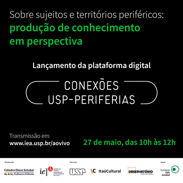 Lançamento da Plataforma Digital Conexões USP-Periferias