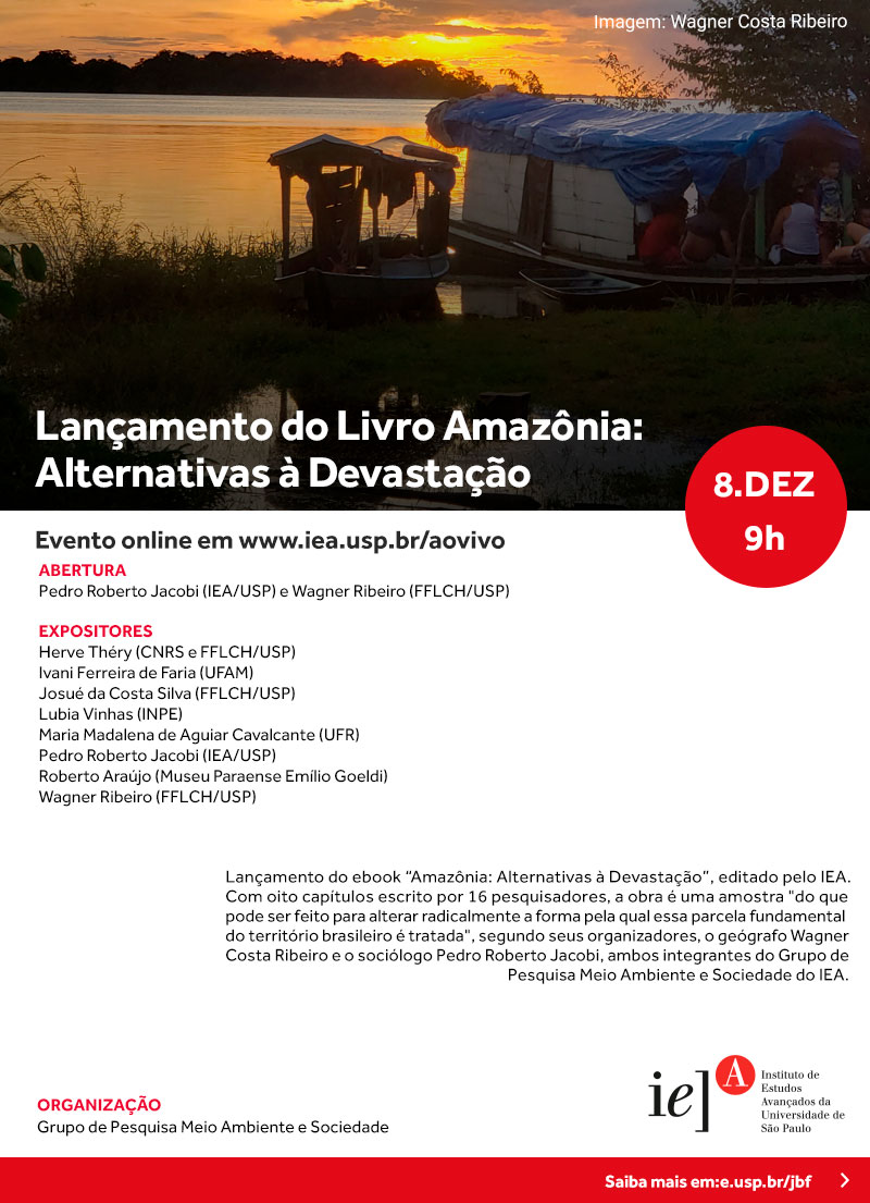 Lançamento do Livro Amazônia: Alternativas à Devastação