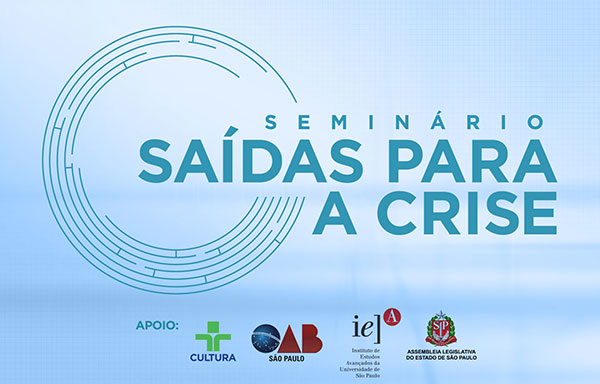 Logo da campanha Saídas para a Crise