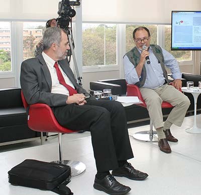 Luiz Nunes de Oliveira e Ciro Teixeira Correia - Debate Processo Eleitoral na USP 1