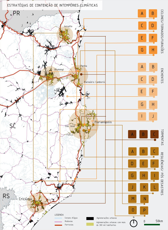 Mapa ciclone