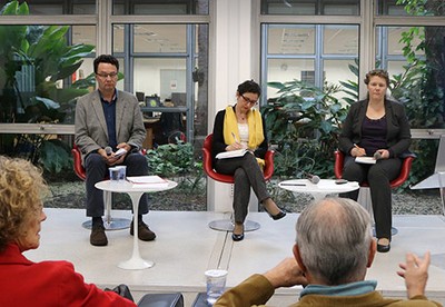 Márcio Seligmann-Silva, Juliana Perez e Brigitte Weiffel - 8/11/18