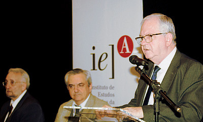 Marco Antonio Zago na posse da nova Diretoria do IEA