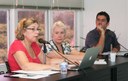 Maria da Penha Vasconcellos, Helena Leal David e Nicolas Lechopier Maria da Penha Vasconcellos, Helena Leal David e Nicolas Lechopier