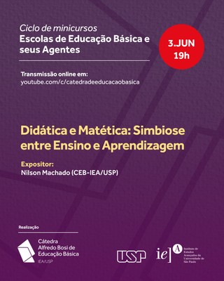 Minicurso Didática e Matética: Simbiose entre Ensino e Aprendizagem