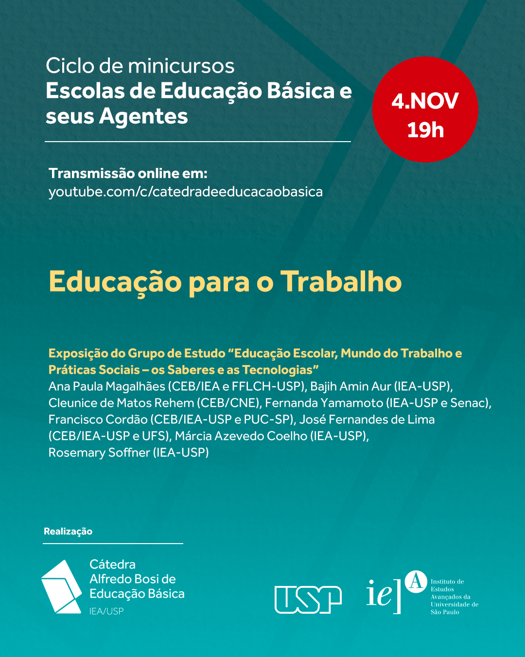 Minicurso Educação para o Trabalho