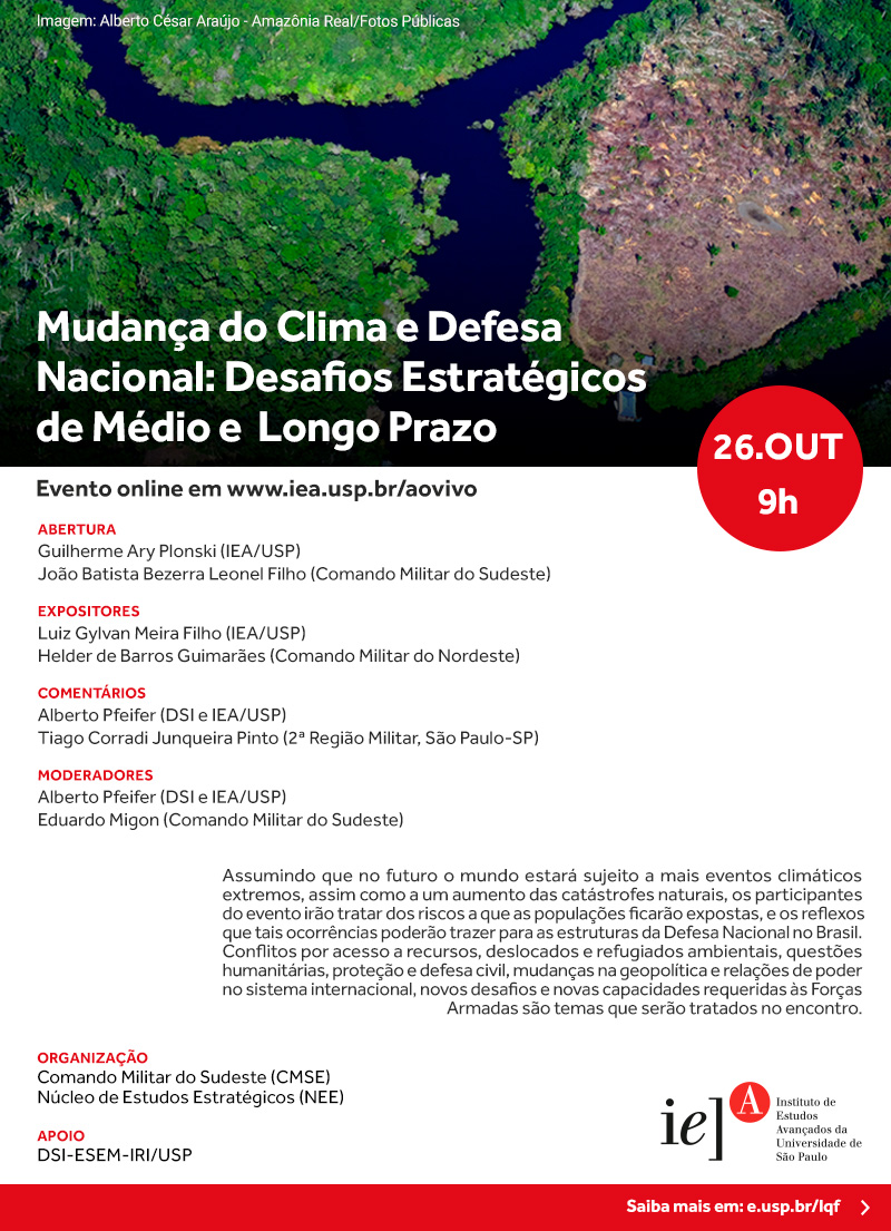 Mudança do Clima e Defesa Nacional: Desafios Estratégicos de Médio e Longo Prazo