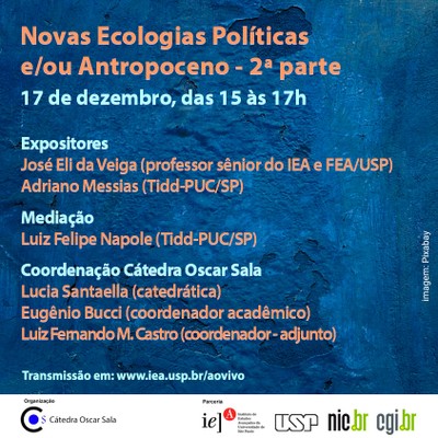 Novas Ecologias Políticas e/ou Antropoceno (2ª parte)