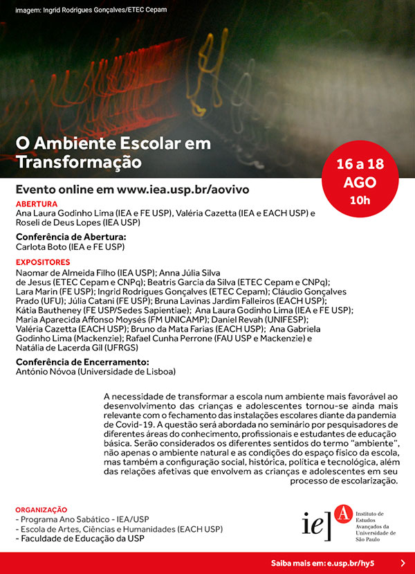 O Ambiente Escolar em Transformação