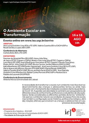 O Ambiente Escolar em Transformação