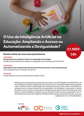 O Uso da Inteligência Artificial na Educação: Ampliando o Acesso ou Automatizando a Desigualdade?