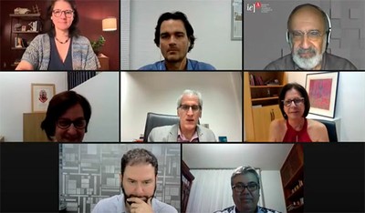 Participantes da posse de Suzana-Herculano Houzel