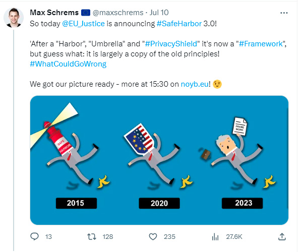 Post the Max Schrems no X