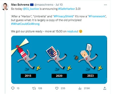 Post the Max Schrems no X