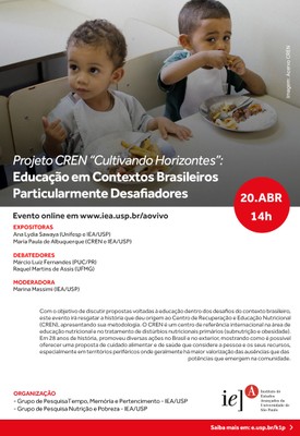 Projeto CREN “Cultivando Horizontes”: Educação em Contextos Brasileiros Particularmente Desafiadores