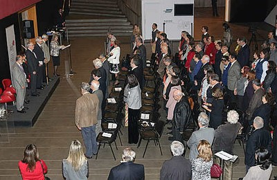 Público na posse da nova Diretoria do IEA
