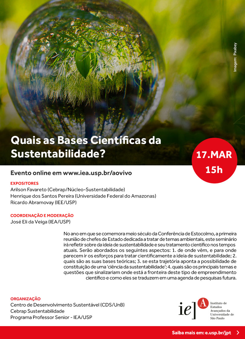 Quais as Bases Científicas da Sustentabilidade?
