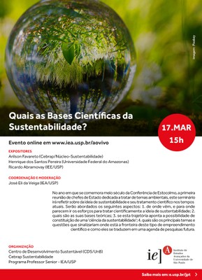 Quais as Bases Científicas da Sustentabilidade?