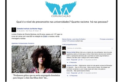 Racismo na rede
