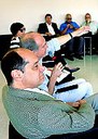 Reunião com docentes em ano sabático no IEA - 1 Reunião com docentes em ano sabático no IEA - 1