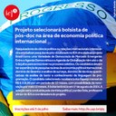 Seleção para bolsa pós-doc da Fapesp