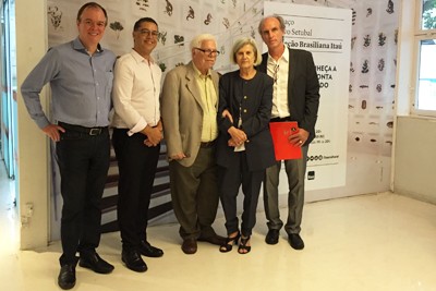 Sérgio Paulo Rouanet visita Itaú Cultural 
