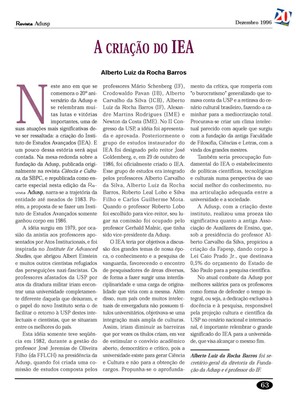 Texto Criação do IEA