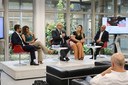 Thiago Afonso Teixeira, Elaine Frade Costa, Jorge Hallak, Gisele Alves e Arthur Guerra