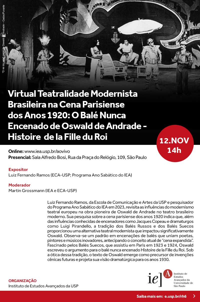 Virtual Teatralidade Modernista Brasileira na Cena Parisiense dos Anos 1920