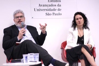 Marcos Barreto e Úrsula Peres