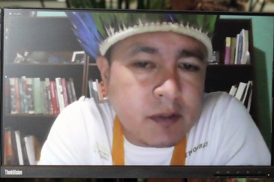 Suzenalson da Silva Santos, via vídeo conferência