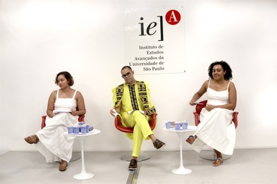 Viviane Nogueira, Georgton Silva e Stefani Souza
