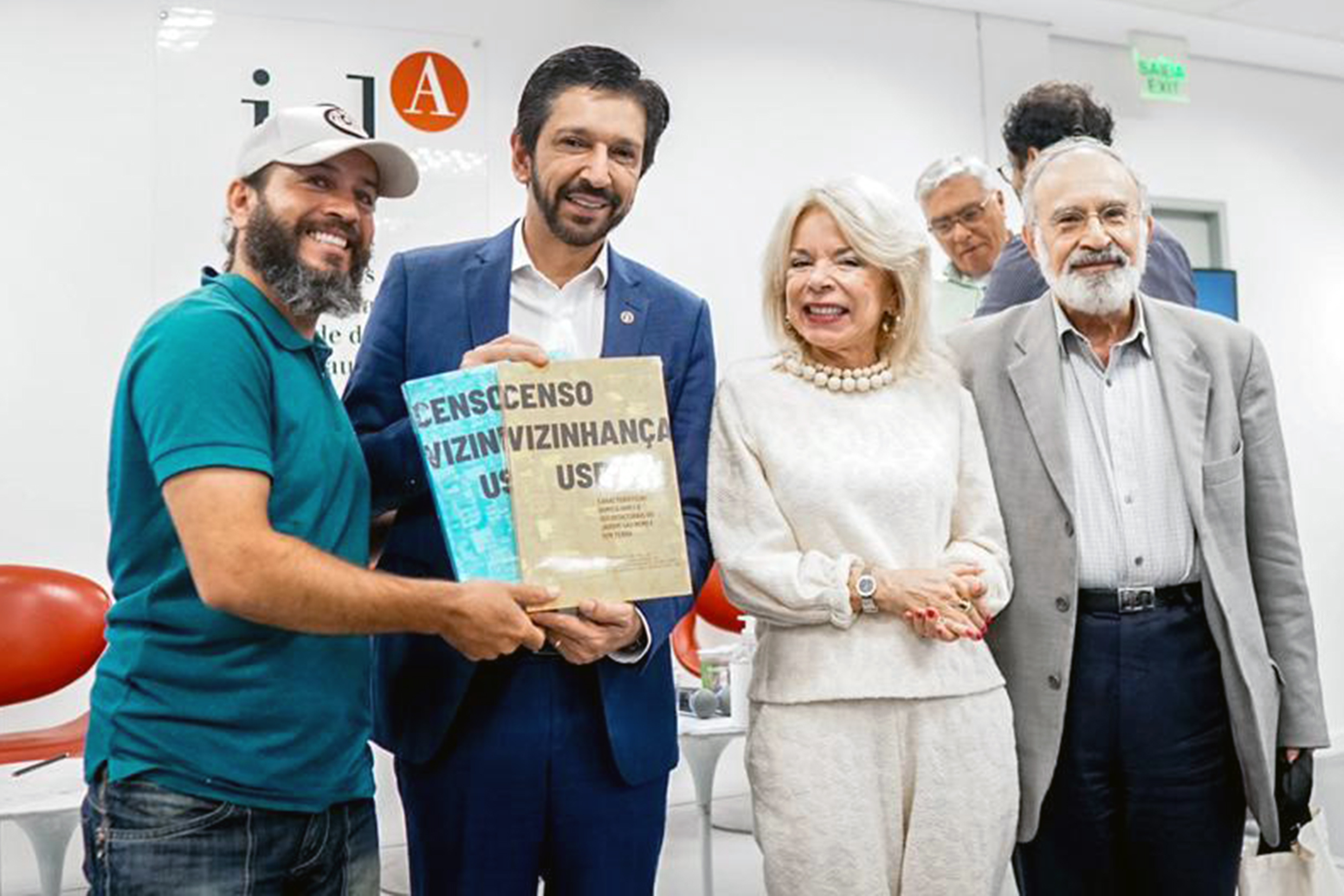 Ericsson Magnavita, Ricardo Nunes ,  Maria Arminda do Nascimento Arruda e Guilherme Ary Plonski