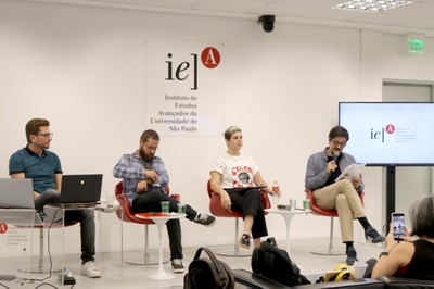 Odilon Gonçalves, Felipe Rocha, Denise Mamede e Lucas Lara