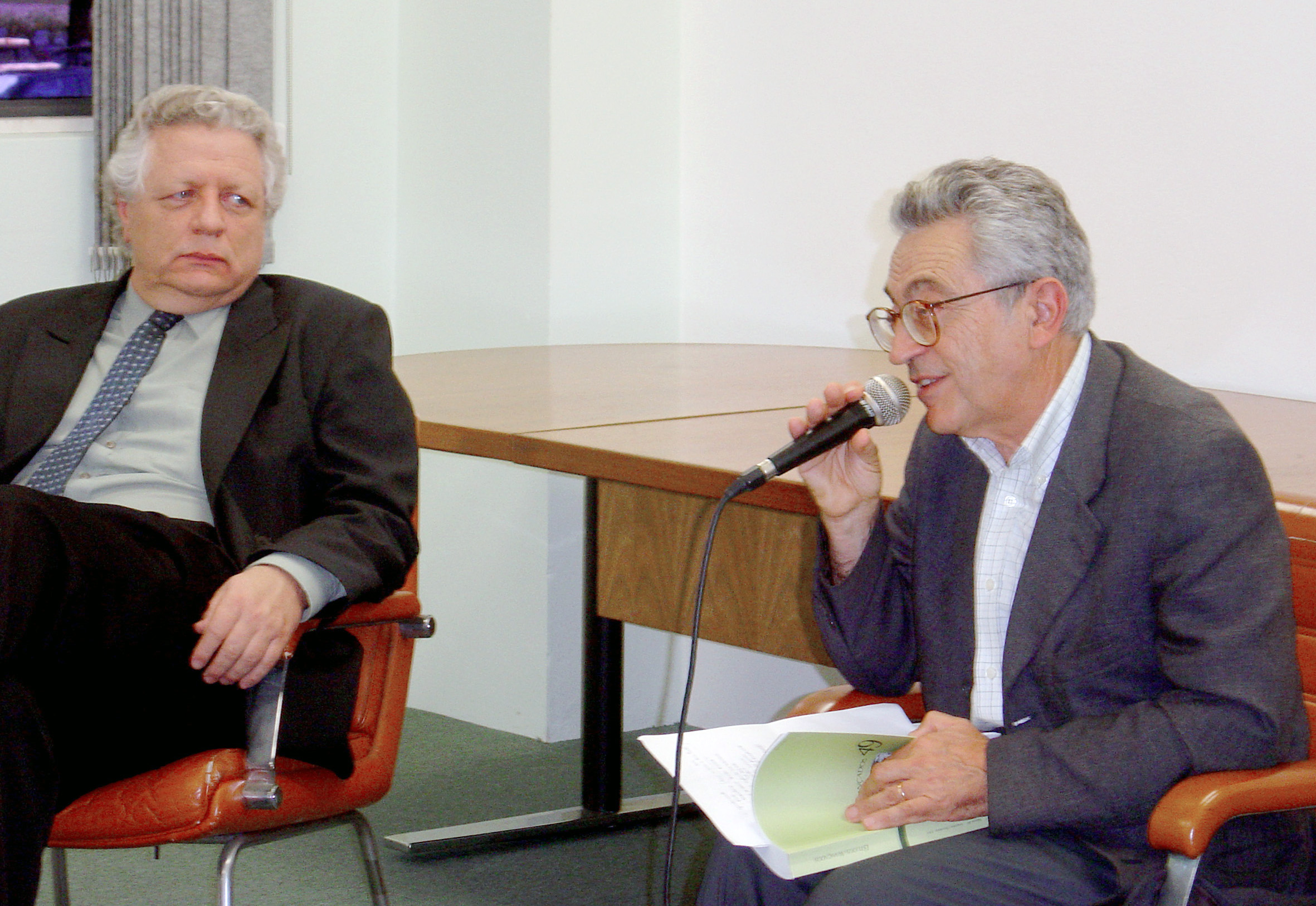João Steiner e Alfredo Bosi  