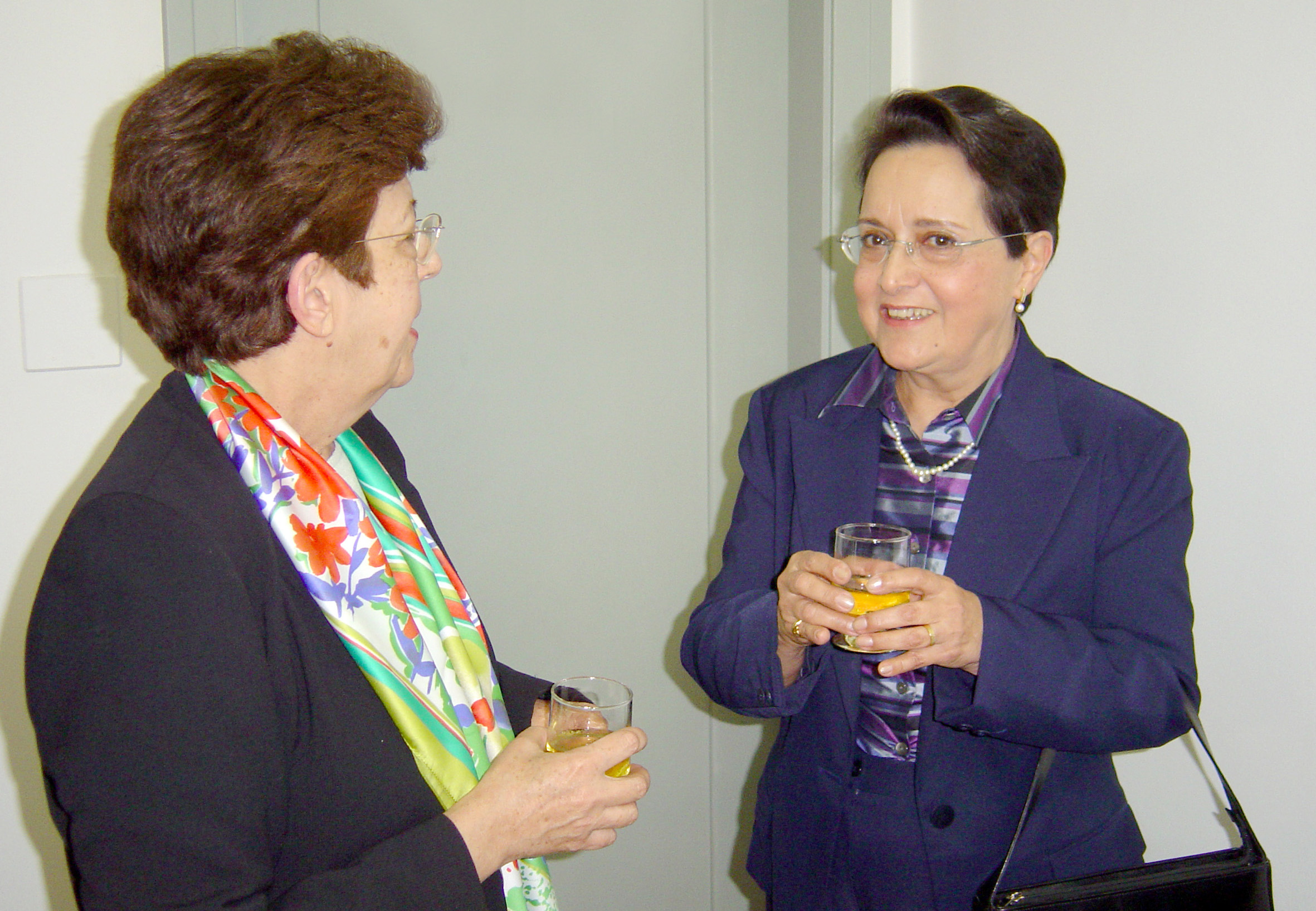 Regina Maria Campos e Leyla Perrone Moisés