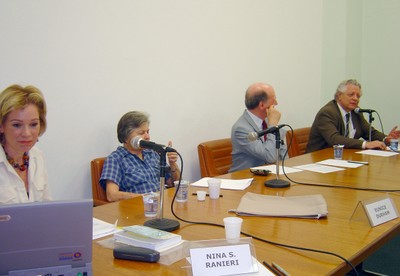 Nina Ranieri, Eunice Durham, Gerhard Malnic e João Steiner