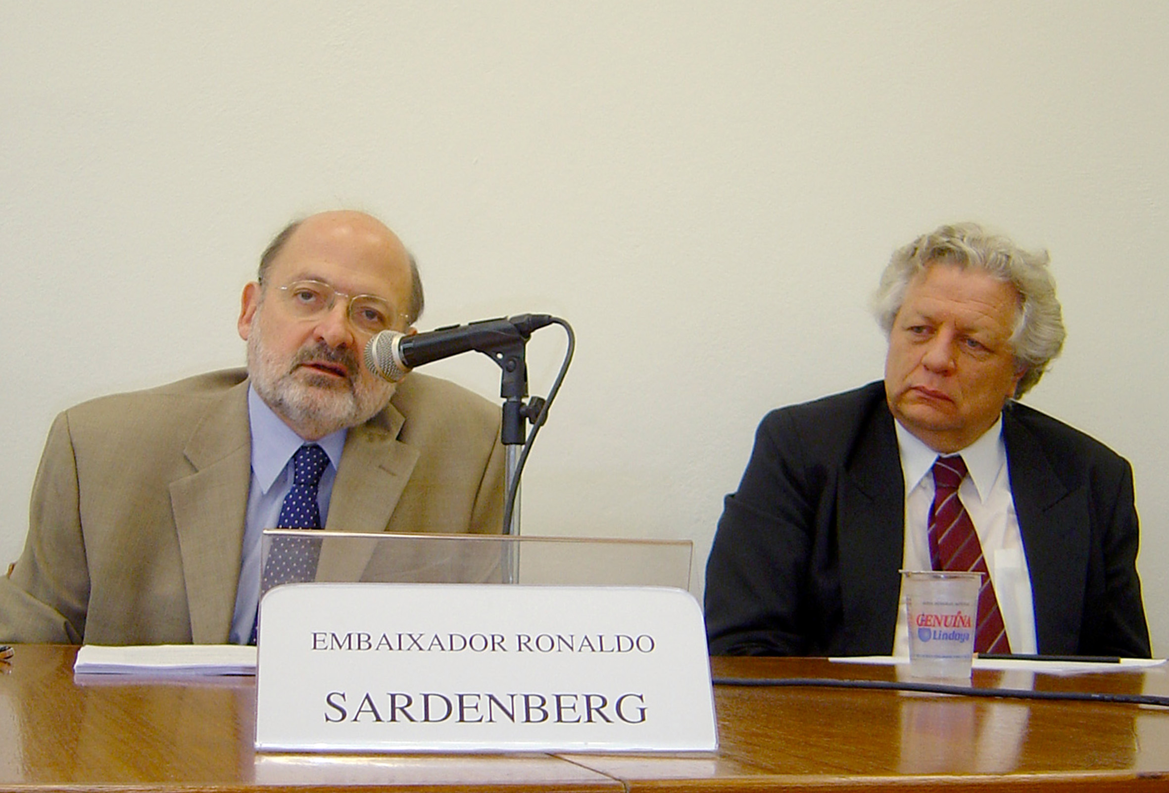 Ronaldo Mota Sardenberg e João Steiner