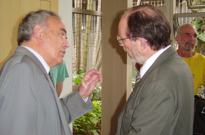 Werner Arber e Hernan Chaimovich