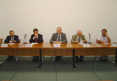 Luiz Nunes de Oliveira, Carlos Henrique de Brito Cruz, João Steiner, Adolpho José Melfi e Nestor Shor