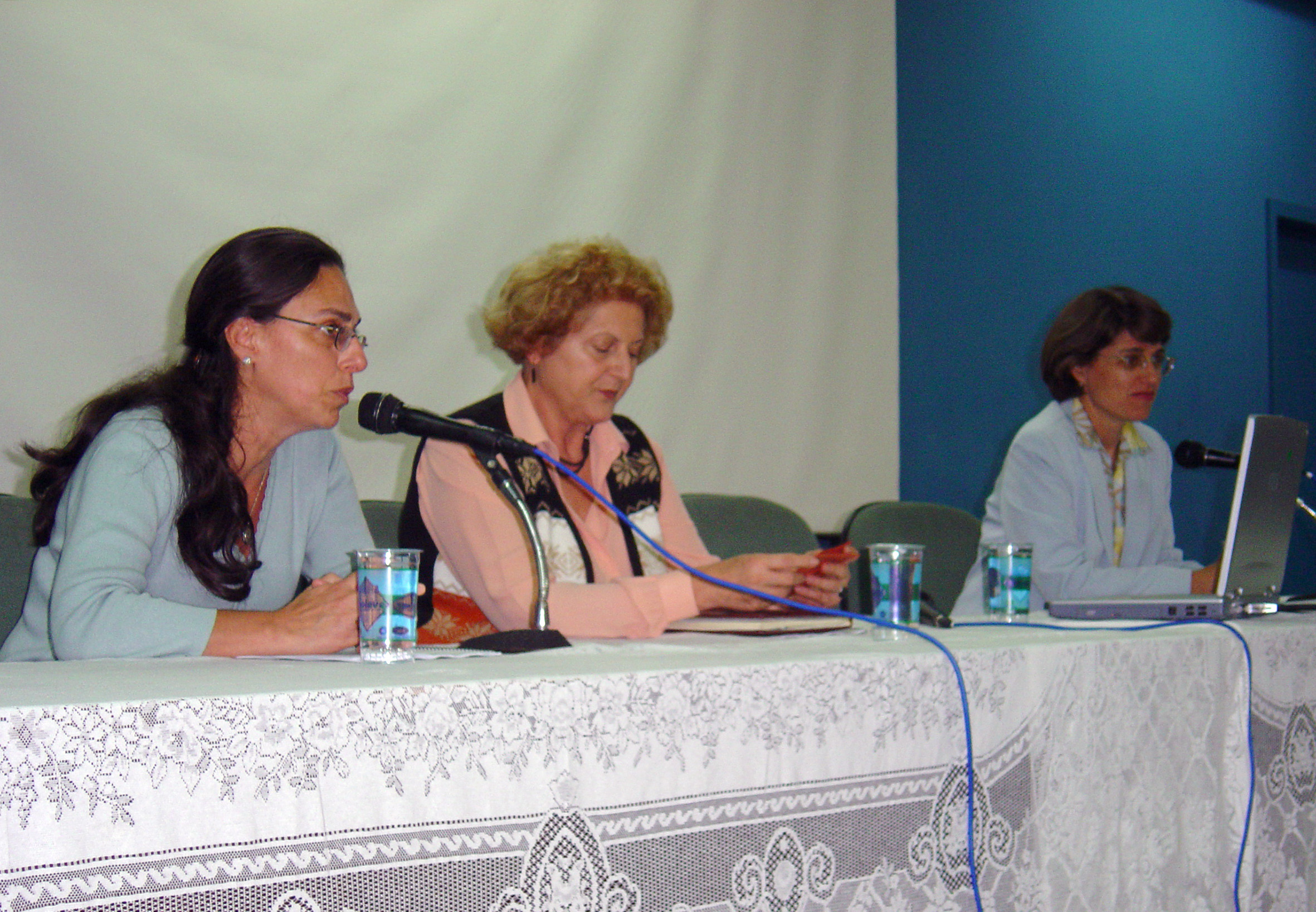 Sandra Maria Sawaya, Selma Pimenta Garrido e Ana Lydia Sawaya